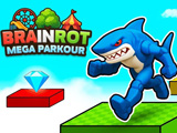 Гра Брейнрот Мега Паркур Гра Брейнрот Мега Паркур