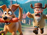 Гра Псай: Собака Проти Діда 3Д